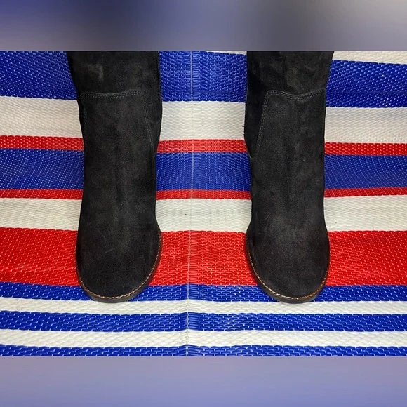 Coach Ombré Knee High Suede Block Heel Boots Womens Size 10 B - G1357 Authentic